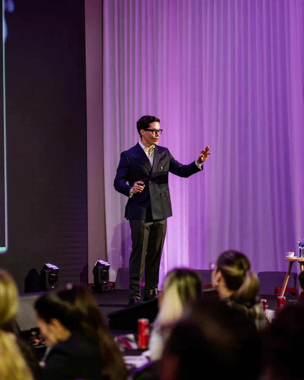 Dr. Pedro Guerra durante o Master Experience